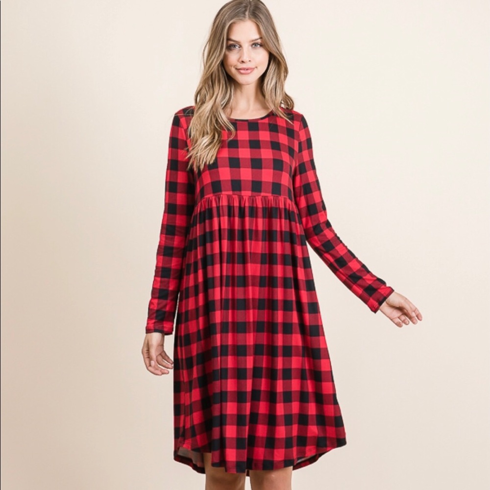 Buffalo Plaid dress